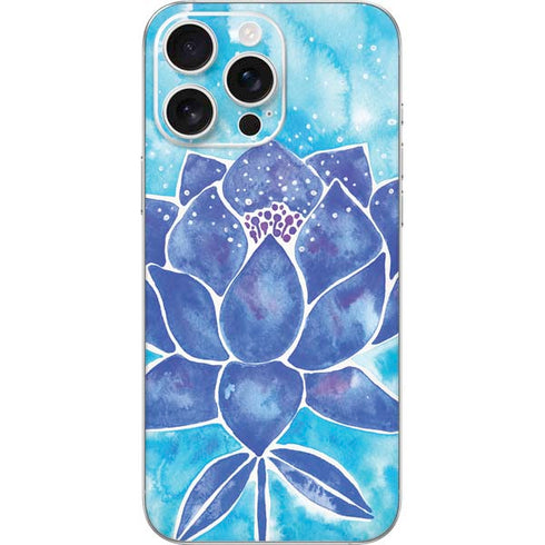 Blue Lotus by Cat Coq iPhone 16 Pro Max Skin