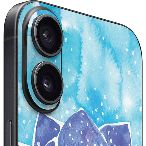 Blue Lotus by Cat Coq iPhone 16 Skin
