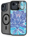 Blue Lotus by Cat Coq iPhone 16e Kickstand Case