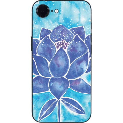 Blue Lotus by Cat Coq iPhone 16e Skin