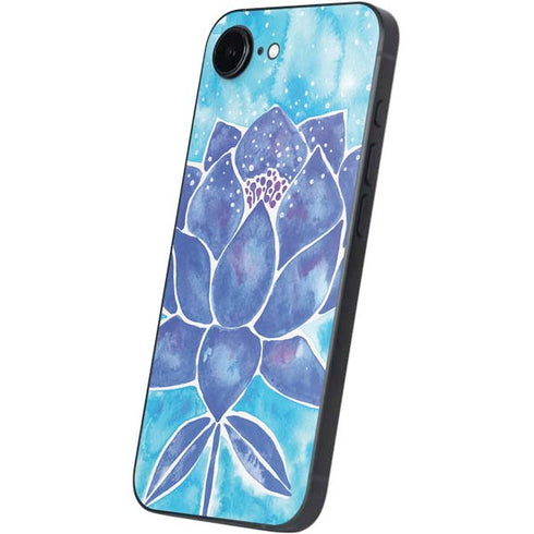 Blue Lotus by Cat Coq iPhone 16e Skin