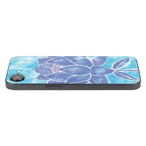 Blue Lotus by Cat Coq iPhone 16e Skin