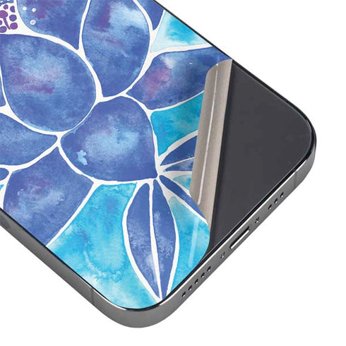 Blue Lotus by Cat Coq iPhone 16e Skin