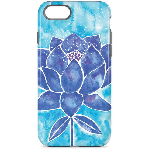 Blue Lotus by Cat Coq iPhone Cases