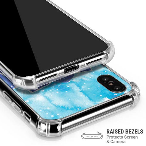 Blue Lotus by Cat Coq iPhone X/XS Clear Case