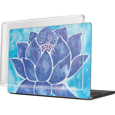 Blue Lotus by Cat Coq MacBook Pro 14in (2021-24) Case plus Skin
