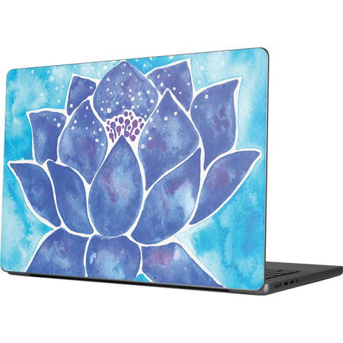 Blue Lotus by Cat Coq Apple MacBook Pro 14-inch Skin