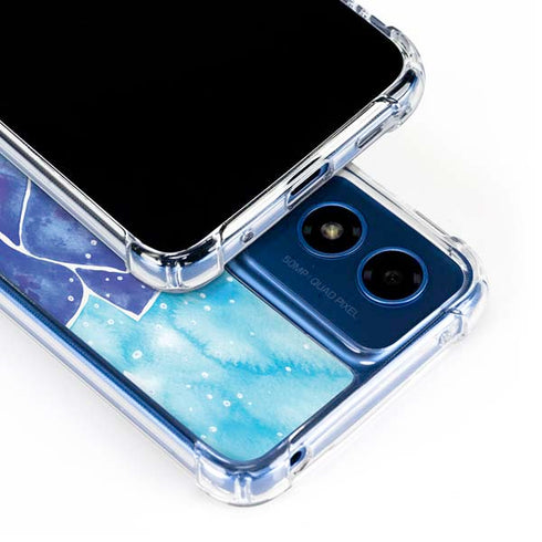 Blue Lotus by Cat Coq Moto G 5G (2024) Clear Case