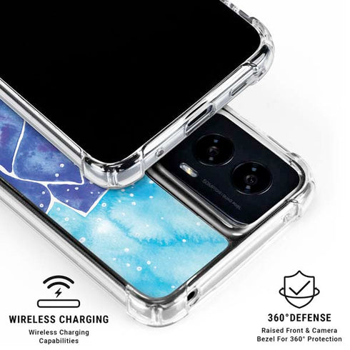 Blue Lotus by Cat Coq Moto G Power 5G (2024) Clear Case