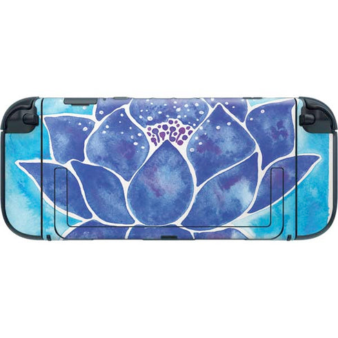 Blue Lotus by Cat Coq Nintendo Switch 2 (2025) with Joy-Con Skin