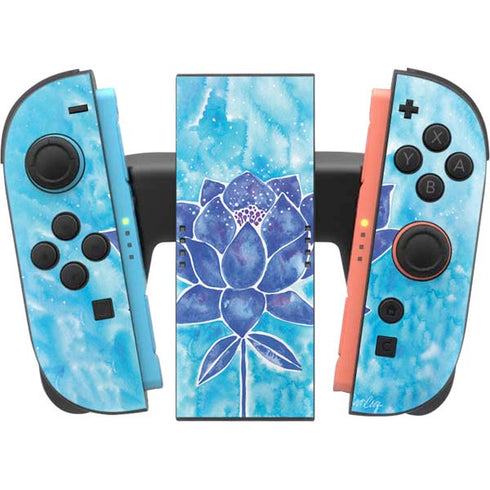 Blue Lotus by Cat Coq Nintendo Switch 2 (2025) Joy-Con Controller Skin