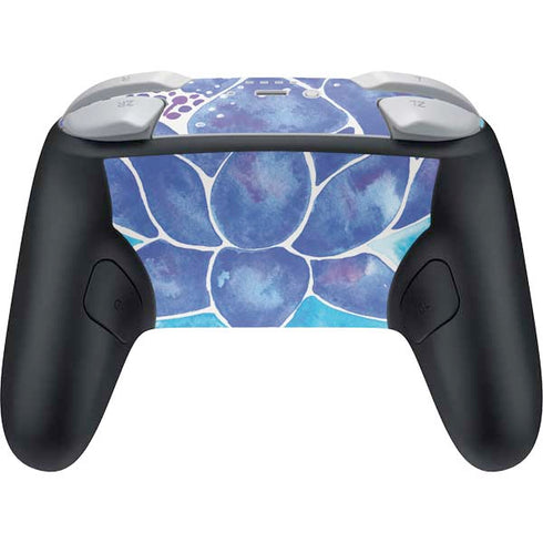 Blue Lotus by Cat Coq Nintendo Switch 2 (2025) Pro Controller Skin