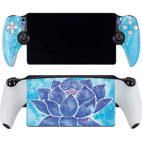 Blue Lotus by Cat Coq PlayStation PS5 Skins