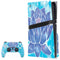 Blue Lotus by Cat Coq PS5 Pro Disk Bundle Skin