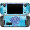 Blue Lotus by Cat Coq Steam Deck Handheld Gaming Computer OLED Skin