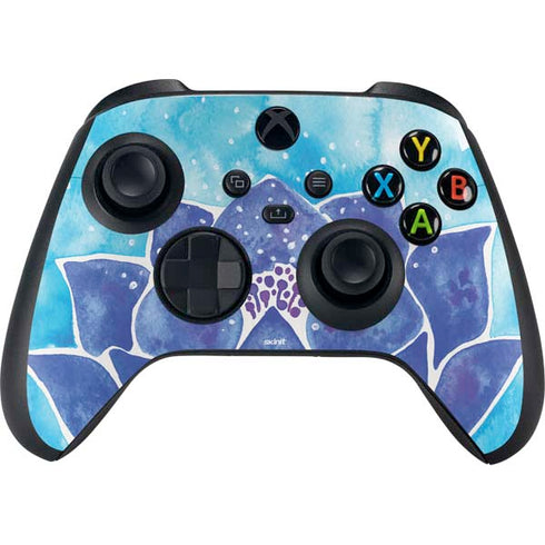 Blue Lotus by Cat Coq XBox Series X Digital Edition Bundle Skin