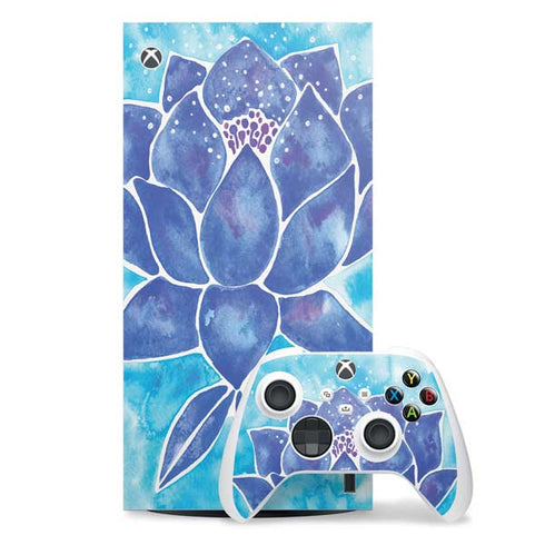 Blue Lotus by Cat Coq Xbox Series X Skins