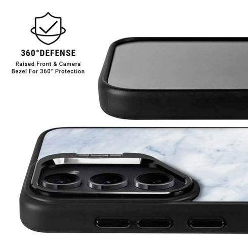 Blue Marble Galaxy S25 Kickstand Case