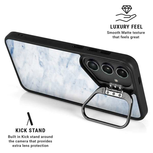 Blue Marble Galaxy S26 Plus Kickstand Case