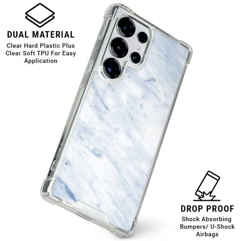 Blue Marble Galaxy S26 Ultra Clear Case