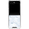 Blue Marble Galaxy Z Flip6 Clear Case