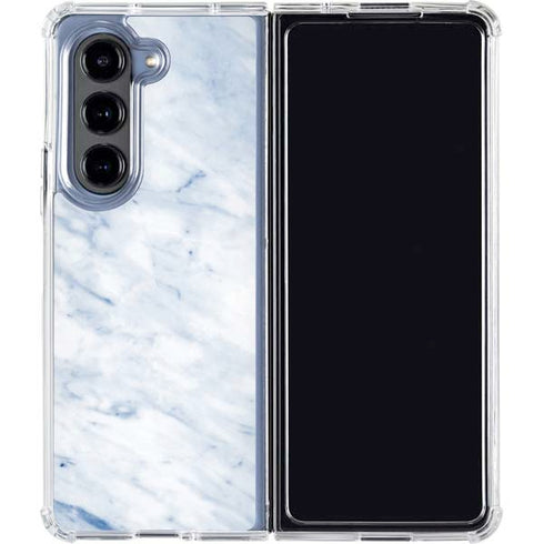 Blue Marble Galaxy Z Fold5 5G Clear Case