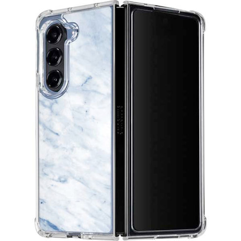 Blue Marble Galaxy Z Fold5 5G Clear Case