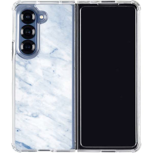 Blue Marble Galaxy Z Fold6 Clear Case