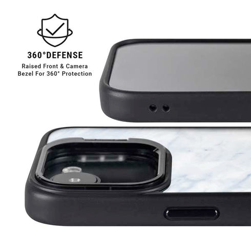 Blue Marble iPhone 16e Kickstand Case