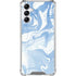 Blue Marbling Gabb Phone 4 Clear Case