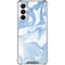 Blue Marbling Galaxy A16 5G Clear Case