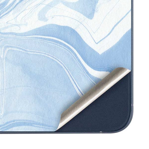 Blue Marbling Galaxy A36 5G Skin