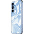 Blue Marbling Galaxy A55 5G Skin