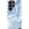 Blue Marbling Galaxy S23 Ultra Pro Case