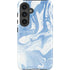 Blue Marbling Galaxy S25 Impact Case
