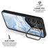 Blue Marbling Galaxy S25 Kickstand Case