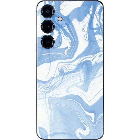 Blue Marbling Galaxy S24 Plus Skin
