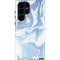 Blue Marbling Galaxy S25 Ultra Impact Case