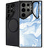 Blue Marbling Galaxy S25 Ultra Kickstand Case