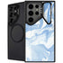 Blue Marbling Galaxy S26 Ultra Kickstand Case