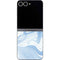Blue Marbling Galaxy Z Flip6 Skin