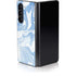 Blue Marbling Galaxy Z Fold5 5G Skin