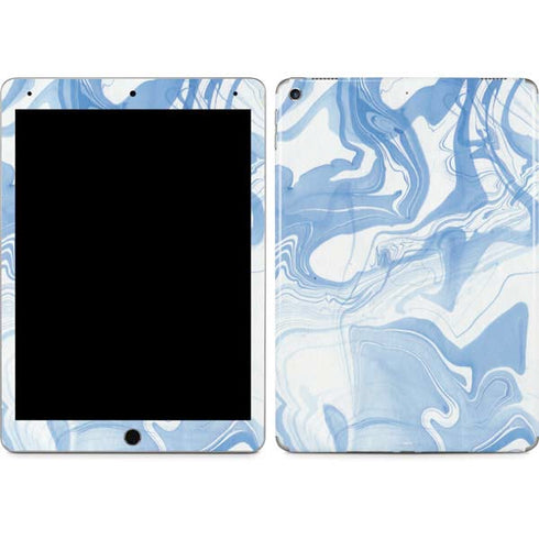 Blue Marbling iPad Skins