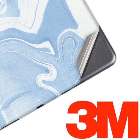 Blue Marbling iPad Skins