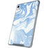 Blue Marbling iPad 11th Gen (2025) Clear Case