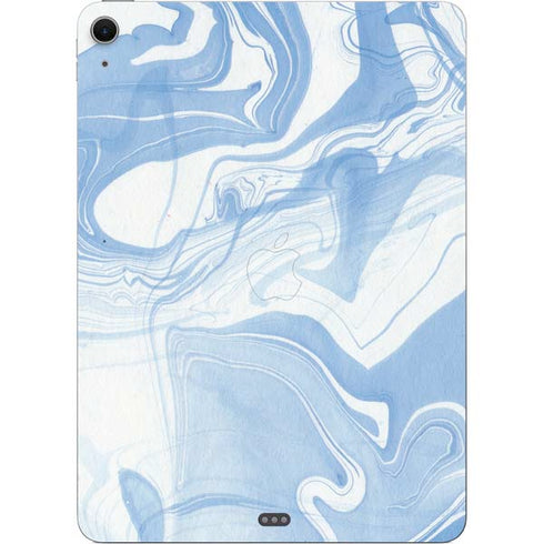 Blue Marbling Apple iPad Air Skin