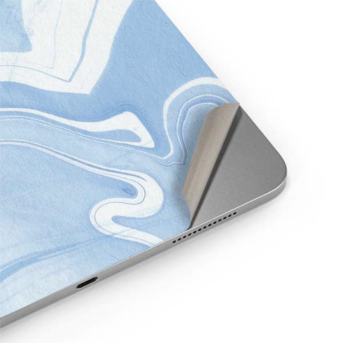 Blue Marbling Apple iPad Air Skin