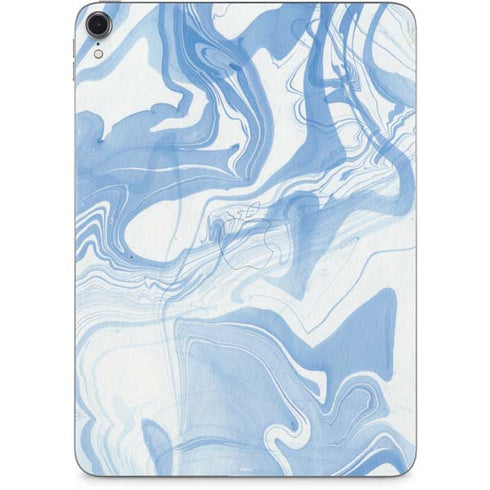 Blue Marbling Apple iPad Pro Skin