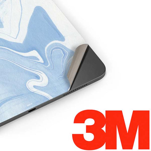 Blue Marbling Apple iPad Pro Skin