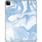 Blue Marbling iPad Pro 11in (2024) Clear Case